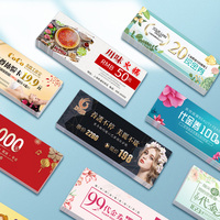 Folletos Impresos Personalizados de Fábrica, Cupones de Descuento, Boletos de Parque de Cartón Kraft, Folletos Publicitarios, Vales Promocionales