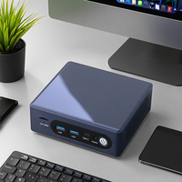 Mini PC Ultra Compact N100 avec 32 Go de RAM DDR4, double affichage 4K, Windows 10/11, ordinateur de bureau industriel pour prises US, CN, AU, EU, JP, UK