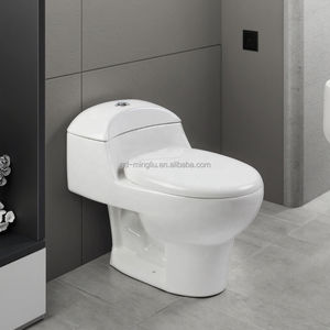 호텔용 현대식 화이트 세라믹 통합 화장실 아파트 제조업체 권장 강력한 사이펀 플러시 이중 플러시 연장 - Product Image 6