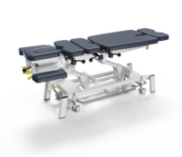 Table de chiropratique professionnelle à hauteur réglable électriquement Mt Fairworth300, table de physiothérapie, lit de chiropratique