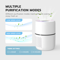 Aromathérapie lampes Uv Intelligent Pet Smart Portable bureau petit Uvc ménage H13 filtre Hepa purificateur d'air nettoyant maison