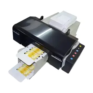 FCOLOR 100PCS PVC Card Continuous Printing Machine PVC Card Printer T50