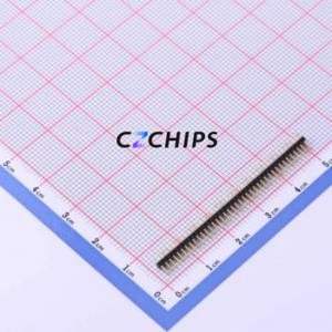 X1311WV-39J-C18D27 Pin Header Bent Lead Through Hole,P=1.27mm Connector 2x39P 1.27mm 1.27mm Pin Header - Product Image 1