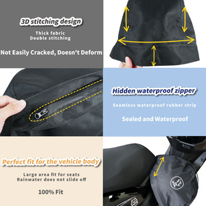 Bolsa de bicicleta negra Xilla de excelente calidad, bolsa de almacenamiento impermeable para casco de seguridad para venta al por mayor - Product Image 3