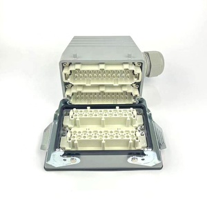 16A 500VヘビーデューティコネクタHE-32エアラインプラグソケットデュアルサイド固定工業用防水 - Product Image 3