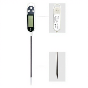 Termômetro Digital de Plástico à Prova d'Água Lonnmeter TP300 para Alimentos, Resposta Rápida, Uso em Forno, Leite, Carne, Peru, Cozinha 1C - Product Image 1