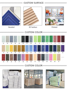 Panneau acoustique en polyester 100% PET, épais et dense, norme européenne 1220x2420 9mm/12mm, pour salle de sport et cinéma - Product Image 4