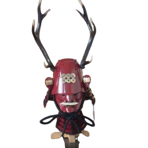 2020 nuevo casco japonés tradicional hierro antiguo Menpo Detección de rostros para <span class=keywords><strong>comprar</strong></span> en línea - Product Image 1