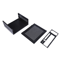 Boîtier électronique personnalisé en acier, plaque froide de 3,0 mm d'épaisseur, pour haut-parleur et subwoofer, avec revêtement en poudre, fabrication de tôlerie