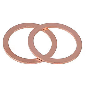 Gasket Rắn Con dấu đồng phẳng vòng vòng mùa xuân máy giặt din125 hộp đồng đen dầu khóa máy giặt - Product Image 3
