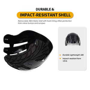 Casco de Seguridad Ligero de ABS y EVA con Certificación EN812, Diseño Transpirable para Protección de la Cabeza - Product Image 5