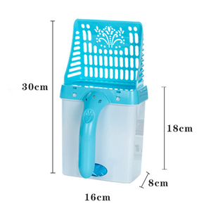 Rác xẻng vật nuôi Remover sifter Hollow neater scooper con chó cát làm sạch với poop Túi - Product Image 3