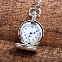 Collier Gyroscopique Rotation Montre De Poche Hommes Femmes Rétro Dame De Paris Cathédrale Montres De Poche