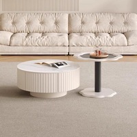 Ensemble de meubles pour salon : Meuble TV suspendu, table basse et armoire design avec tiroirs