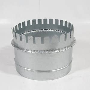 Детали систем HVAC, оцинкованный стальной навесной воротник, круг для вентиляционного воздуховода, круглый воротник для воздуховода - Product Image 4