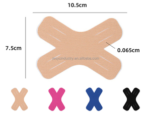 Parche Elástico para Aliviar el Dolor en Forma de X, Cinta Adhesiva de Kinesiología en Forma de X para Deportes, Baloncesto, Fitness, <span class=keywords><strong>Muslo</strong></span>, Rodilla, Pre Cortada - Product Image 4