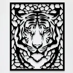 Производитель, Тигровое животное, металлическое настенное искусство, название тигра, знак, украшение для комнаты, под заказ, тигровый дом, Декор, настенное искусство