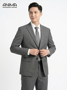 Veste de Costume Décontractée Slim Unie pour Homme, Revers Cranté, Double Fente, Haute Qualité, Vente en Gros - Product Image 3