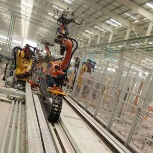 <span class=keywords><strong>Robot</strong></span> Eje externo Trabajo coordinado Mover hacia adelante Servomotor Carga de accionamiento 1500kg 10M China GBS Eje lineal - Product Image 3