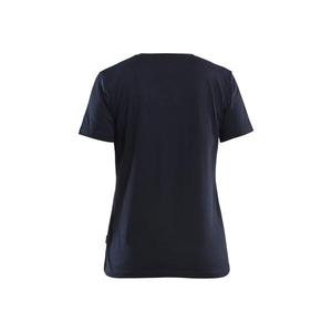 BLAKLADER - 940910428600XS T-shirt femme grain et grind Bleu marine foncé-EAN 7330509947203 T-SHIRTS DE TRAVAIL ET POLO - Product Image 2