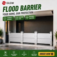 Système de protection contre les inondations en aluminium, panneau anti-inondation sur mesure pour entrée de porte, garage, Hochwasserschutz, barrière de contrôle des inondations