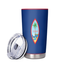 Gobelet isotherme 20 oz en acier inoxydable avec couvercle, motif drapeau du Honduras, idéal pour le café, pour hommes et femmes