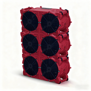 Onedry 1400CFM, positions de séchage multiples, chaîne en étoile, ventilateur axial double, souffleur d'air pour la restauration des dommages causés par l'eau - Product Image 4