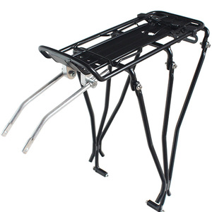 Portabicicletas Trasero para Bicicleta de Montaña, de Aluminio, Color Negro, Ligero, con Recubrimiento en Polvo, de 26 Pulgadas, para Equipaje de Pasajeros - Product Image 4