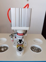 Machine de fixation de trou de bouton d'oeillet de rideau pneumatique à entraînement Direct automatique avec poinçonneuse infrarouge DS-2808