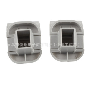 RLB Sun Visor <b>Clips</b> LC6269261B77 For Mazda CX-7 CX-9 RX-8 Gray Plastic Roof Mount - Product Image 4