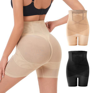 Shapewear amincissant et antibactérien pour <span class=keywords><strong>femme</strong></span>, taille haute, grande taille, en maille croisée, contrôle du ventre, pour le marché transfrontalier Europe-Amérique - Product Image 3