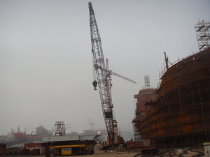 เครนตีนตะขาบ Kh500 70ตันสำหรับเครนตีนตะขาบ Nck ของฟิลิปปินส์ KH500ครอบครัว - Product Image 3