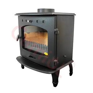 ECO design wood fireplace From China Supplier Hot Sale Cast Iron Wood Wooden Fireplace