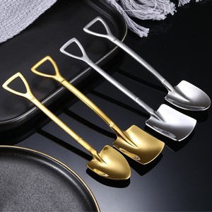 Cuillère à pastèque, spatule, fourchette en acier inoxydable 304, cuillère à dessert créative pour enfants, couleur unie, lavage à la main uniquement - Product Image 1