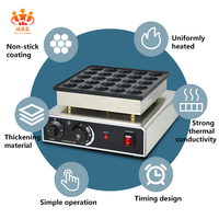 Machine à Crêpes et Pancakes Électrique Commerciale Meilleure Vente 2025, Antiadhésive, Prix Usine, Mini Multicuiseur Domestique pour Dorayaki