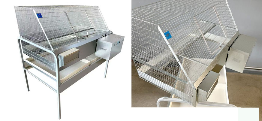 24*24*36inch Modular Rabbit Hutch - Durable & Spacious