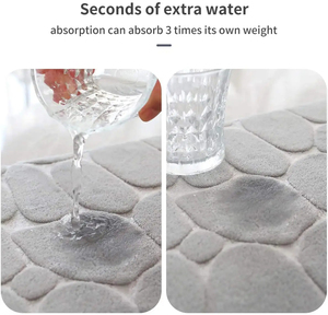 Muito Bom e muito macio Super absorbente elegante e decorativo tapete de tomar banho - Product Image 3
