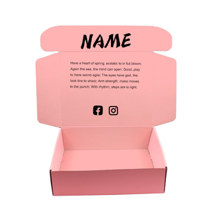 Boîte <span class=keywords><strong>cadeau</strong></span> personnalisée de luxe Pulida 2026, boîte d'expédition pour vêtements, boîte en carton ondulé pour l'emballage de robes, de sous-vêtements, de chemises - Product Image 2