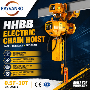 Palanca Eléctrica HHBB Rayvanbo 1ton 2ton 3ton 5ton HHBB <span class=keywords><strong>Polipasto</strong></span> Eléctrico de <span class=keywords><strong>Cadena</strong></span> Tipo Carro Manual Palanca Eléctrica de <span class=keywords><strong>Cadena</strong></span> - Product Image 1