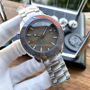 Reloj de Buceo Mecánico de Lujo de Alta Calidad, 44 mm, Fábrica N1, Movimiento 9900, Resistente al Agua, Bisel de Cerámica Negra, Cronógrafo, 300 m - Product Image 3