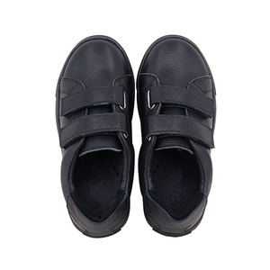 جديد أزياء الطفل الأولاد الأحذية جميع الأسود جلدية 2 الأشرطة الاطفال أكسفورد حذاء المدرسة - Product Image 5