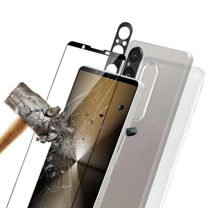 Protector de pantalla de vidrio templado antiarañazos 3 en <span class=keywords><strong>1</strong></span> Silk Full Glue 2.5D 9H para <span class=keywords><strong>Sony</strong></span> <span class=keywords><strong>Xperia</strong></span> <span class=keywords><strong>Pro</strong></span> I <span class=keywords><strong>1</strong></span> 5 10 II III IV L3/4 <span class=keywords><strong>Pro</strong></span> I - Product Image 3