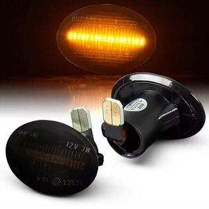 Luces de señal de marcador lateral LED para Fiat 500 Lancia Lybra Ypsilon <span class=keywords><strong>Maserati</strong></span> Alfa <span class=keywords><strong>ABARTH</strong></span> 500 lámpara intermitente secuencial LED - Product Image 4