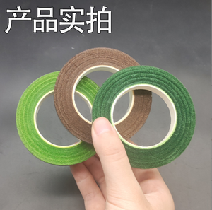 Nastro Floreale Verde per Bouquet, Composizioni Floreali, Avvolgimento Steli e Artigianato - Product Image 6