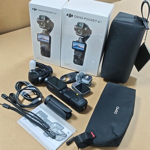 DJI Osmo Pocket 4P กล้องคู่ CMOS ขนาด 1 นิ้ว พร้อมกิมบอล ซูมเทเลโฟโต้ F2.0 17 สต็อป <span class=keywords><strong>DR</strong></span> วิดีโอ 4K กลางคืน ชาร์จเร็ว 18 นาที มีสินค้าพร้อมส่ง - Product Image 5