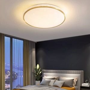 Lámpara de Techo Moderna Minimalista de Cobre, Elegante y Lujosa, Nueva Lámpara 2023 para Dormitorio/Habitación, Sin Parpadeo - Product Image 3