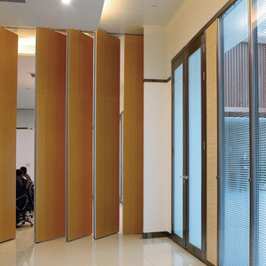 Divisor de Habitaciones Moderno Insonorizado, Pared Divisoria Móvil Deslizante, Puerta Plegable para Oficina o Edificio - Product Image 4