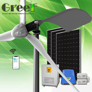 Éolienne horizontale de toit domestique, kit générateur 1000 Watts, alternateur éolien 1 kVA pour la maison - Product Image 5