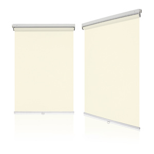 Customized 100% Blackout Cordless Pleated Roller <strong>Blinds</strong> for Windows Classic Office Hotels Factory Supplied <strong>No</strong> <strong>Drill</strong> Polyester - Product Image 3