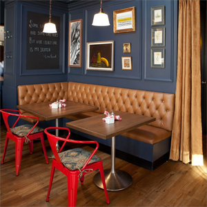 Nhà Hàng Bảng Đồ Nội Thất Bàn Ăn Phong Cách Cổ Gỗ Cho Nhà Hàng Thân Thiện Với Môi Gỗ Công Nghiệp Bàn Gỗ - Product Image 1